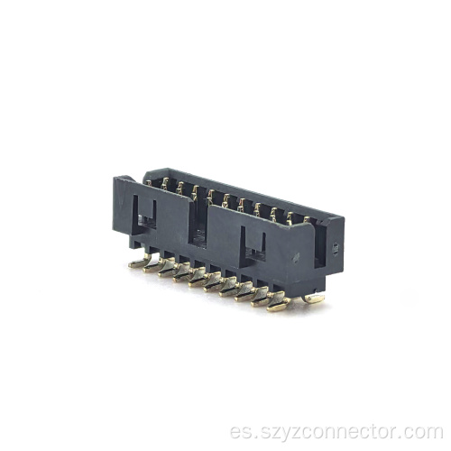 Conector de encabezado de caja de tono de 2.0 mm SMT 20P
